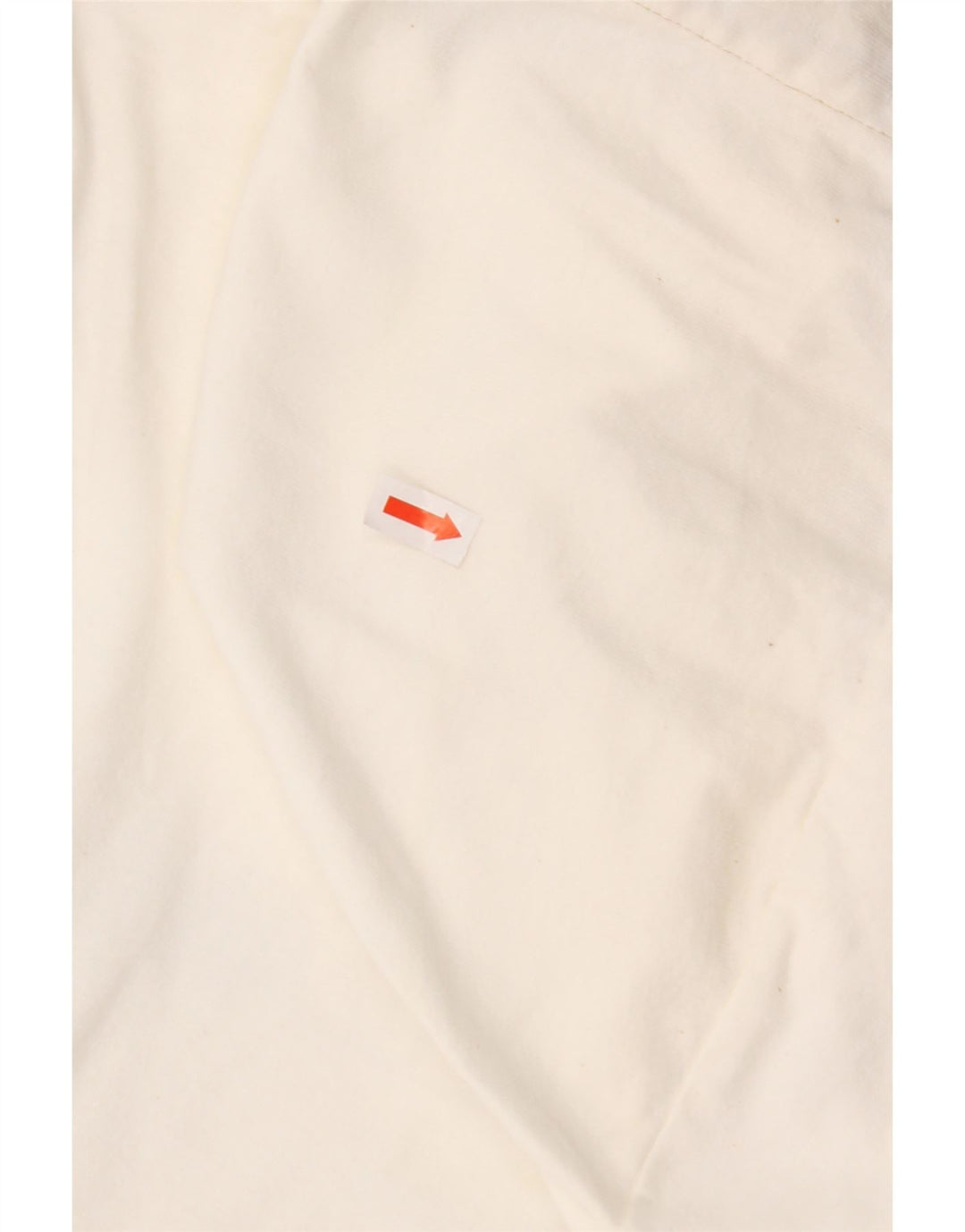 REPLAY Damen-Oberteil mit Kapuze und Grafik, langärmlig, UK 14, Größe L, weiße Baumwolle