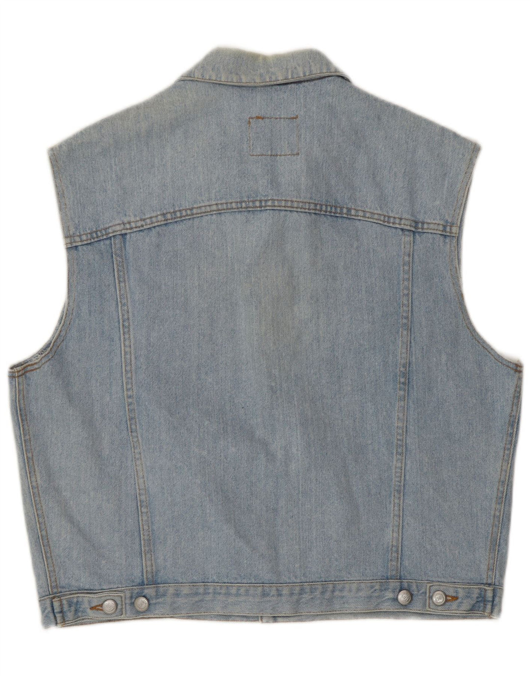 Rifle Herren-Jeansweste, UK 38, mittelblaue Baumwolle