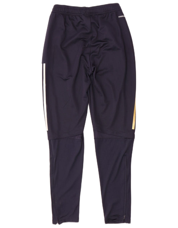 Adidas Herren Leeds United Football Club Trainingshose, Größe S, Marineblau