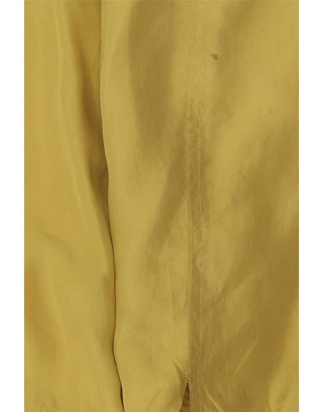 Vintage Herren Utility Jacke UK 44 2XL Gelbe Seide