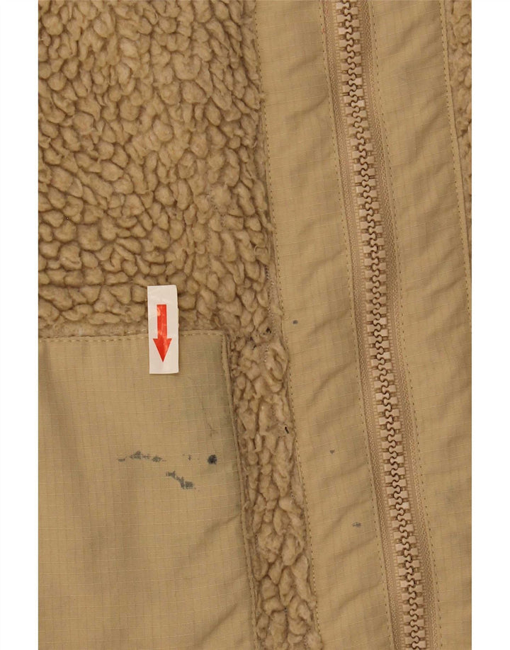 Urban Outfitters Herren Fleecejacke UK 36 Small Beige Polyester
