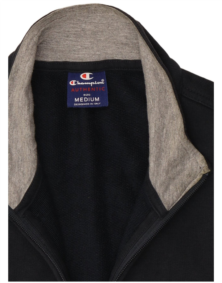 Champion Herren-Trainingsanzug-Oberjacke, mittelgroß, Marineblau