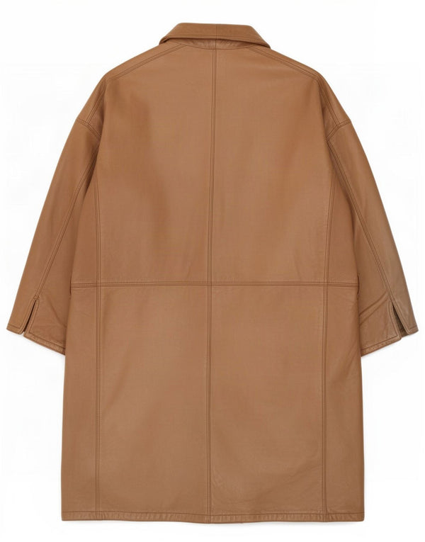 Casa Veneta Herren Ledermantel IT 52 XL Beige