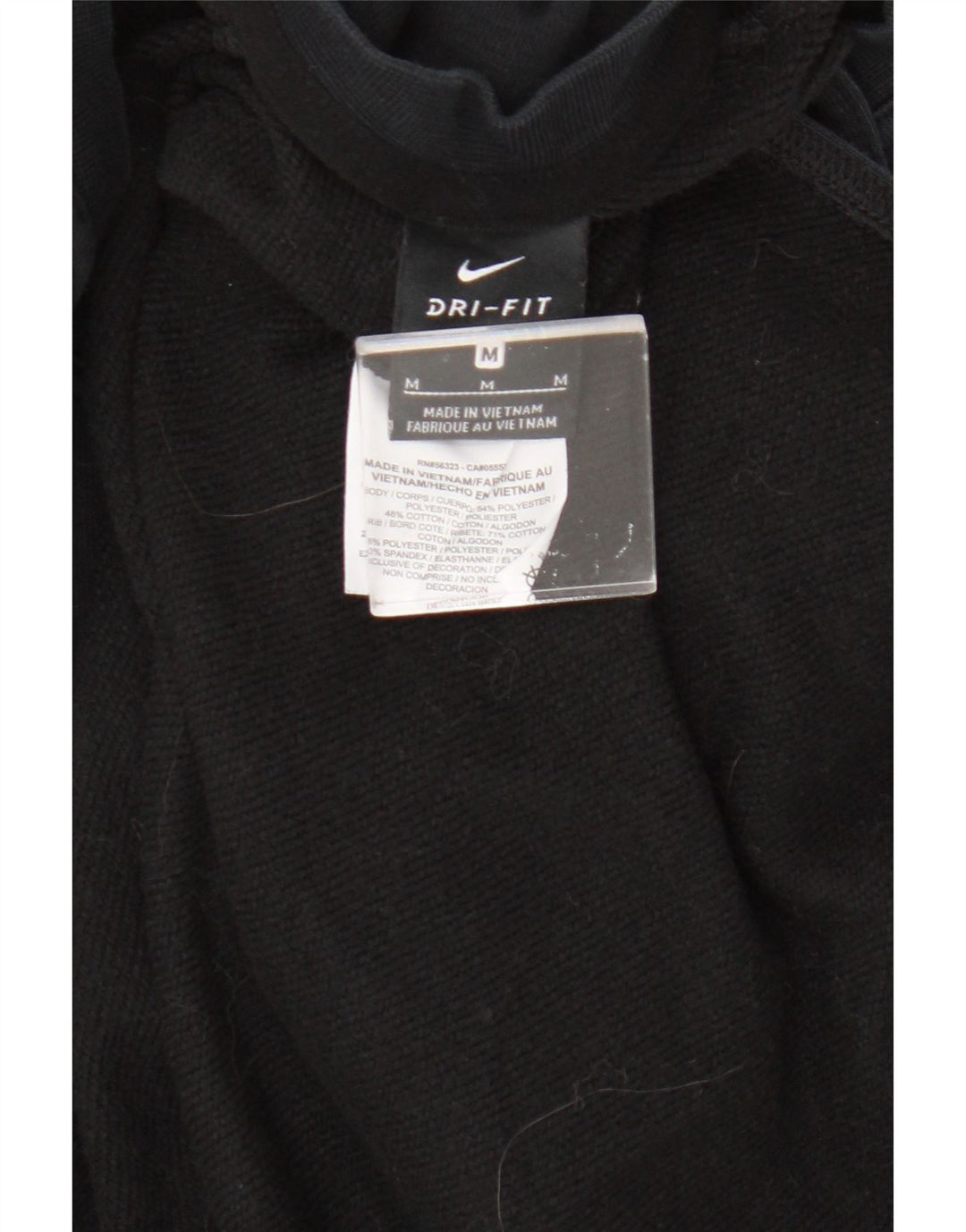 Nike Damen-Sweatshirt Dri Fit in Übergröße, Gr. 14, mittelschwarz