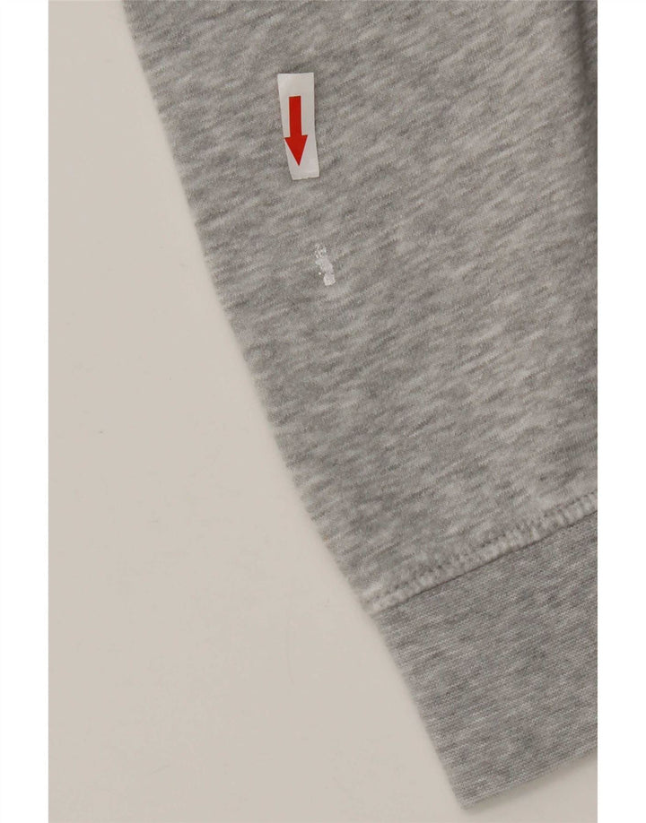 Fila Herren-Kapuzenpullover mit Grafik, groß, grau gefleckt