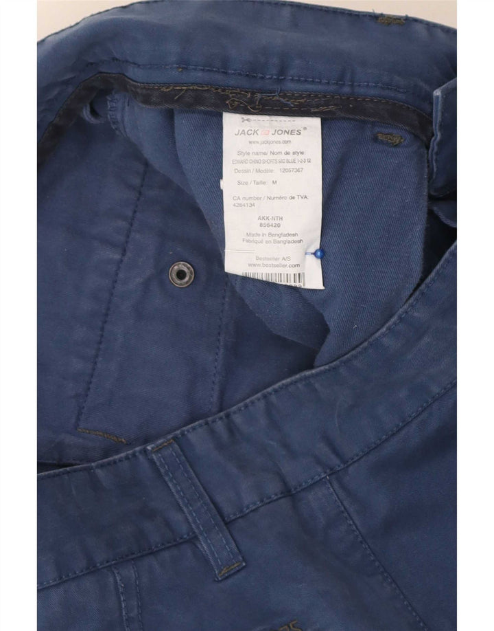 Jack & Jones Herren Chino-Shorts, Größe M, W32, Blau, Baumwolle