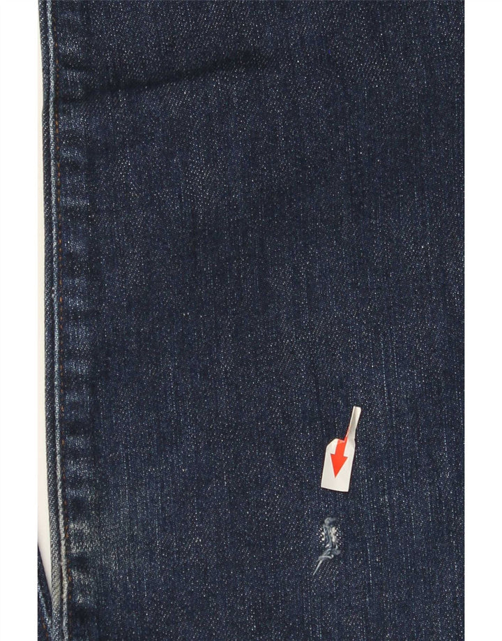 Diesel Damen Bootcut Jeans W29 L33 Blaue Baumwolle