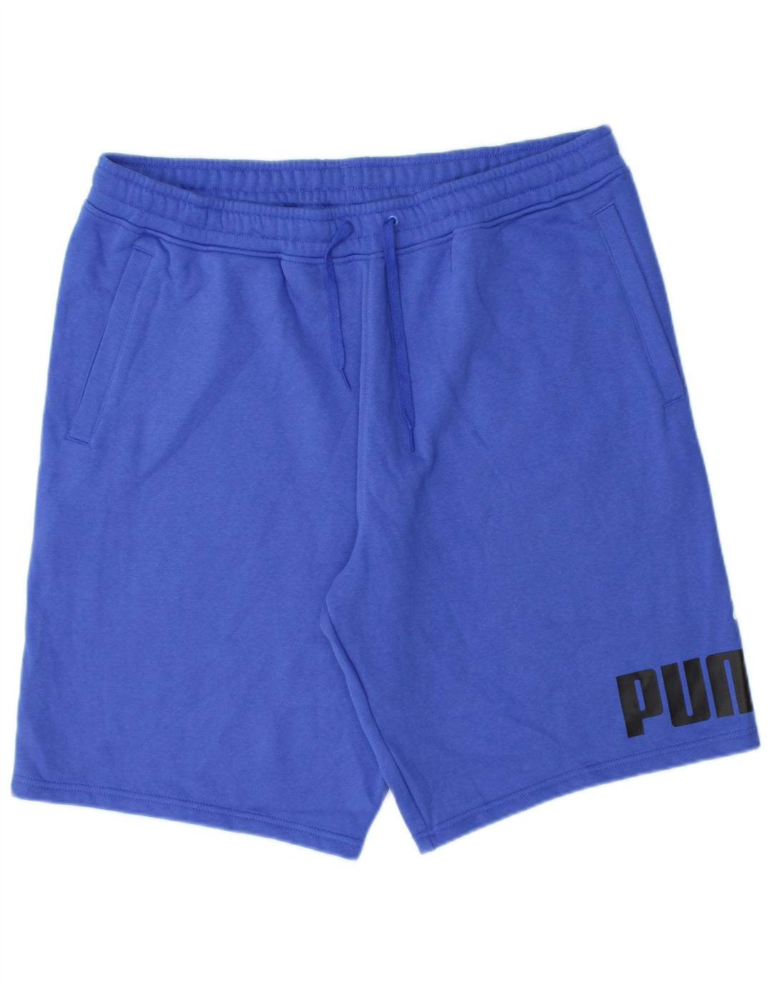 PUMA Herren Graphic Sport Shorts XL Blau Baumwolle