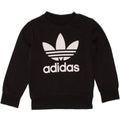 ADIDAS Boys Graphic Sweatshirt Jumper 2-3 Years Black Vintage Adidas and Second-Hand Adidas from Messina Hembry 