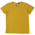 K-Way Herren T-Shirt Top Large Gelb Baumwolle
