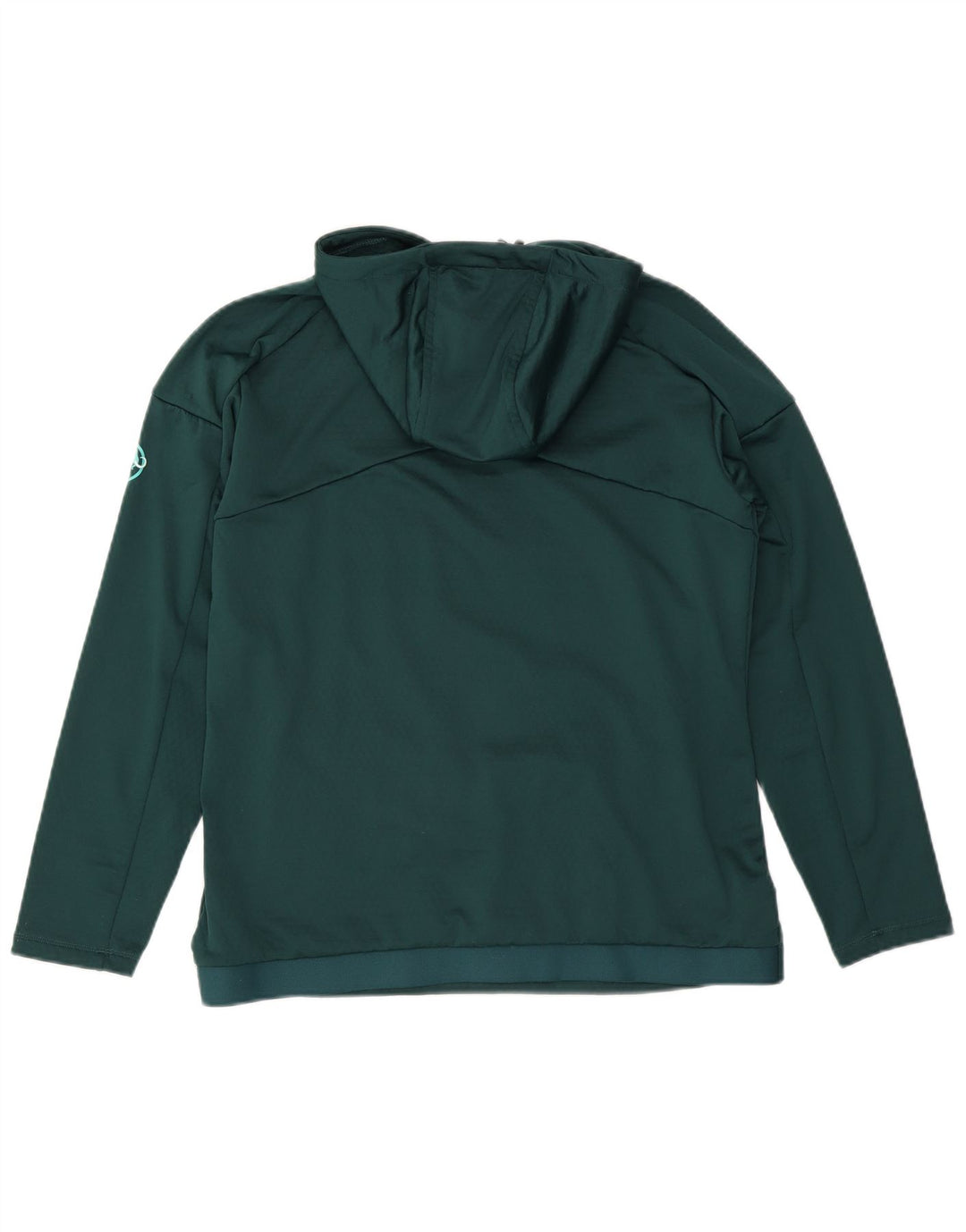 MAMMUT Damen Kapuzenpullover UK 16 Large Grün Polyester
