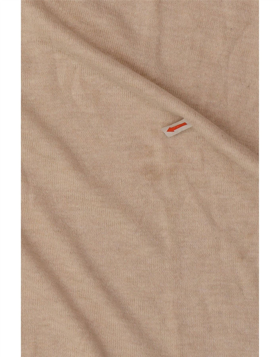 Langärmliges, übergroßes Polokleid von Zara für Damen, Größe S, Beige, Polyester