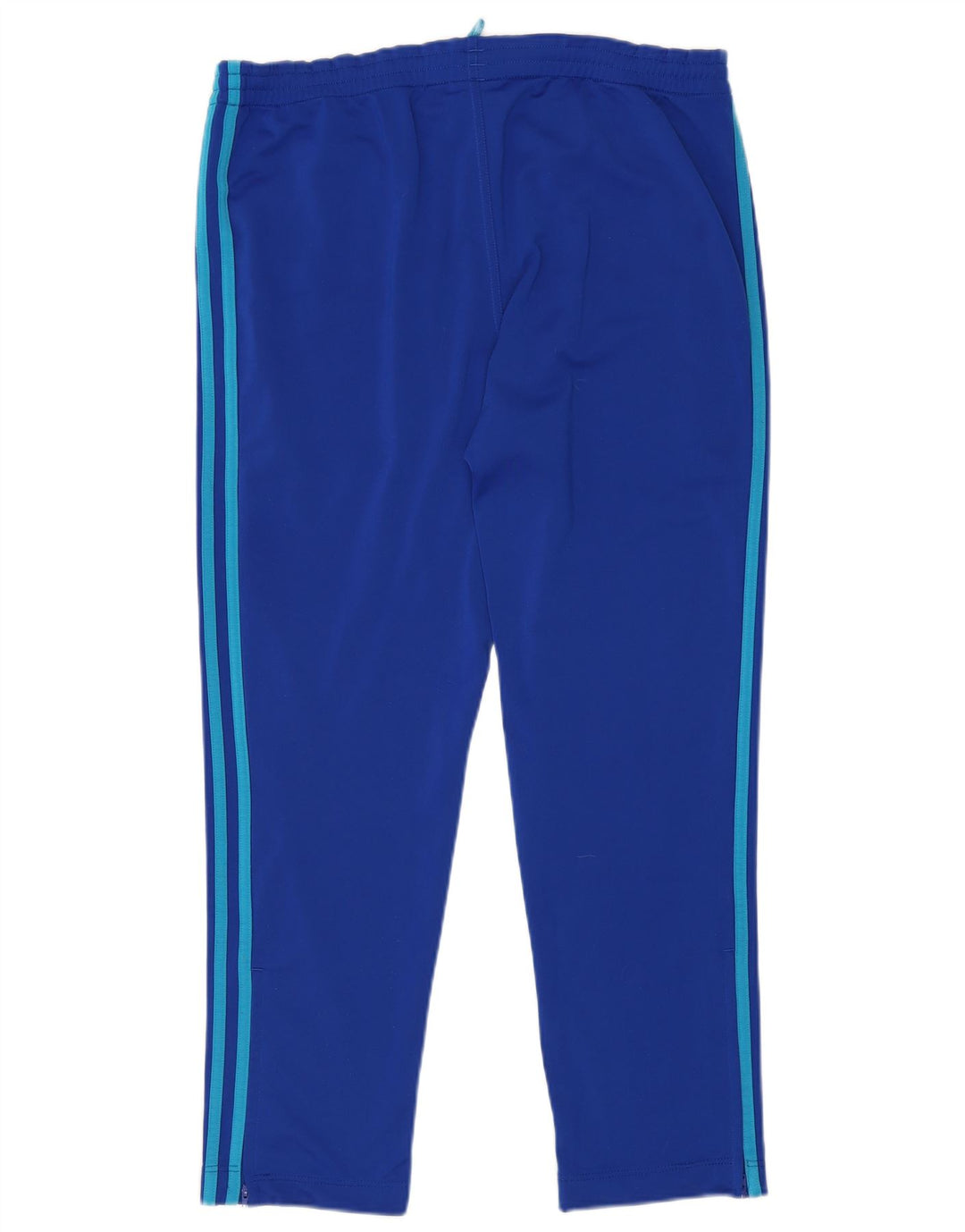 Adidas Herren-Trainingshose aus mittelblauem Polyester