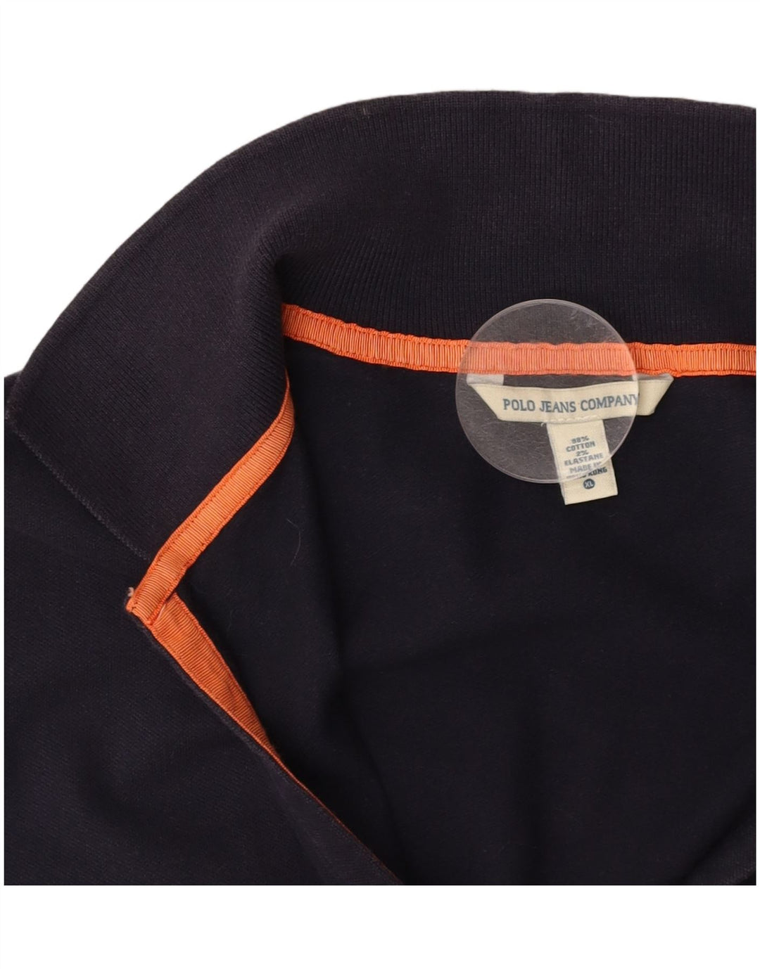 POLO RALPH LAUREN Damen Polokleid UK 18 XL Marineblaue Baumwolle