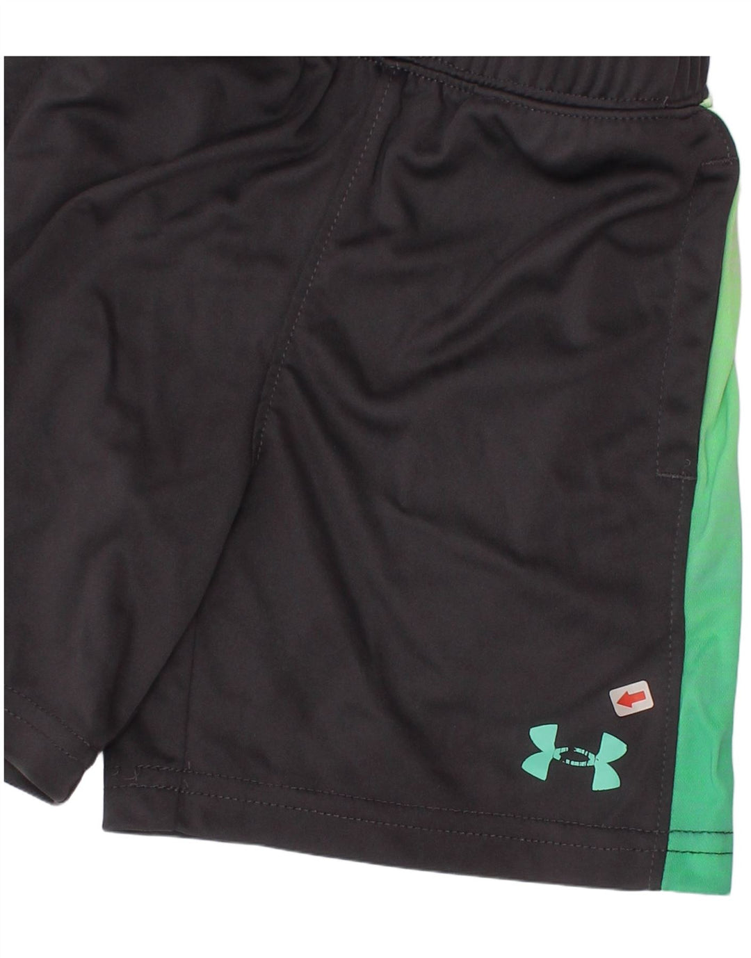 Under Armour Jungen-Sportshorts, 7–8 Jahre, Grau, Farbblock