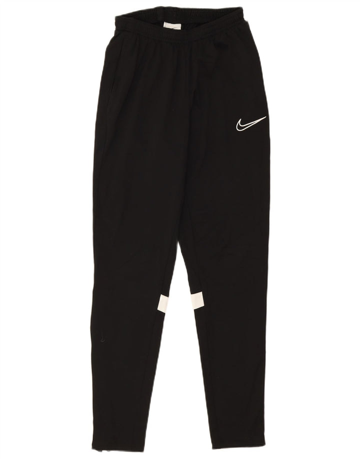Nike Herren Dri Fit Trainingshose, Größe S, Schwarz, Colourblock-Polyester