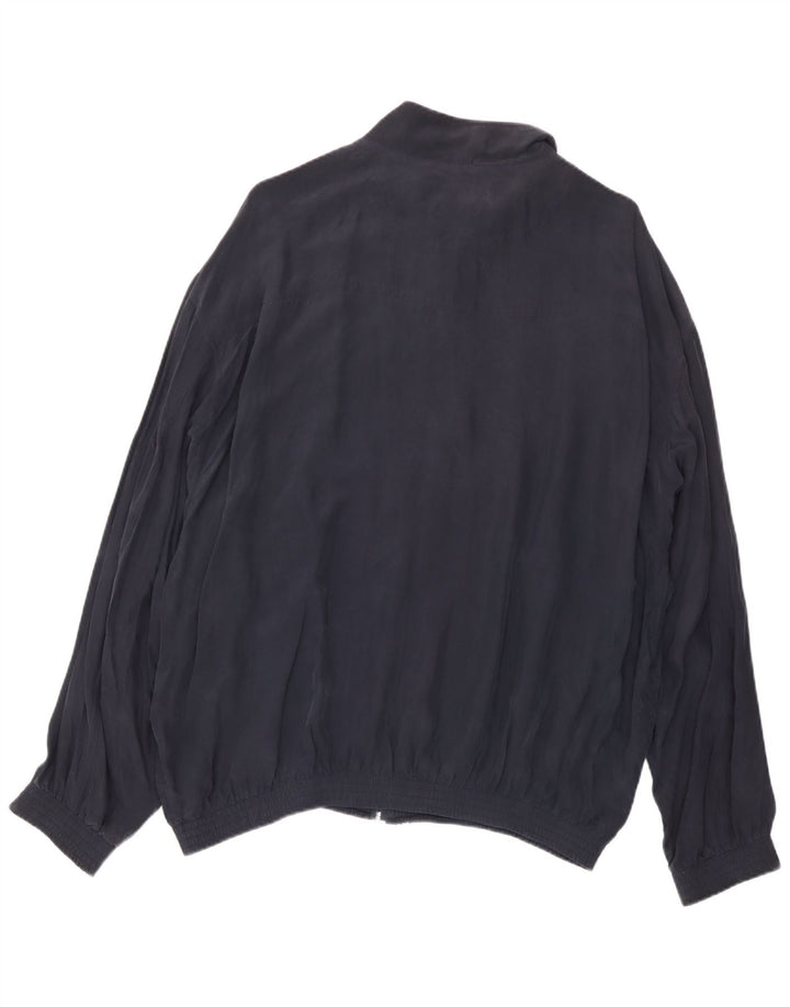 AUSTRALIAN L'ALPINA Herren Bomberjacke IT 54 2XL Marineblau Cupro