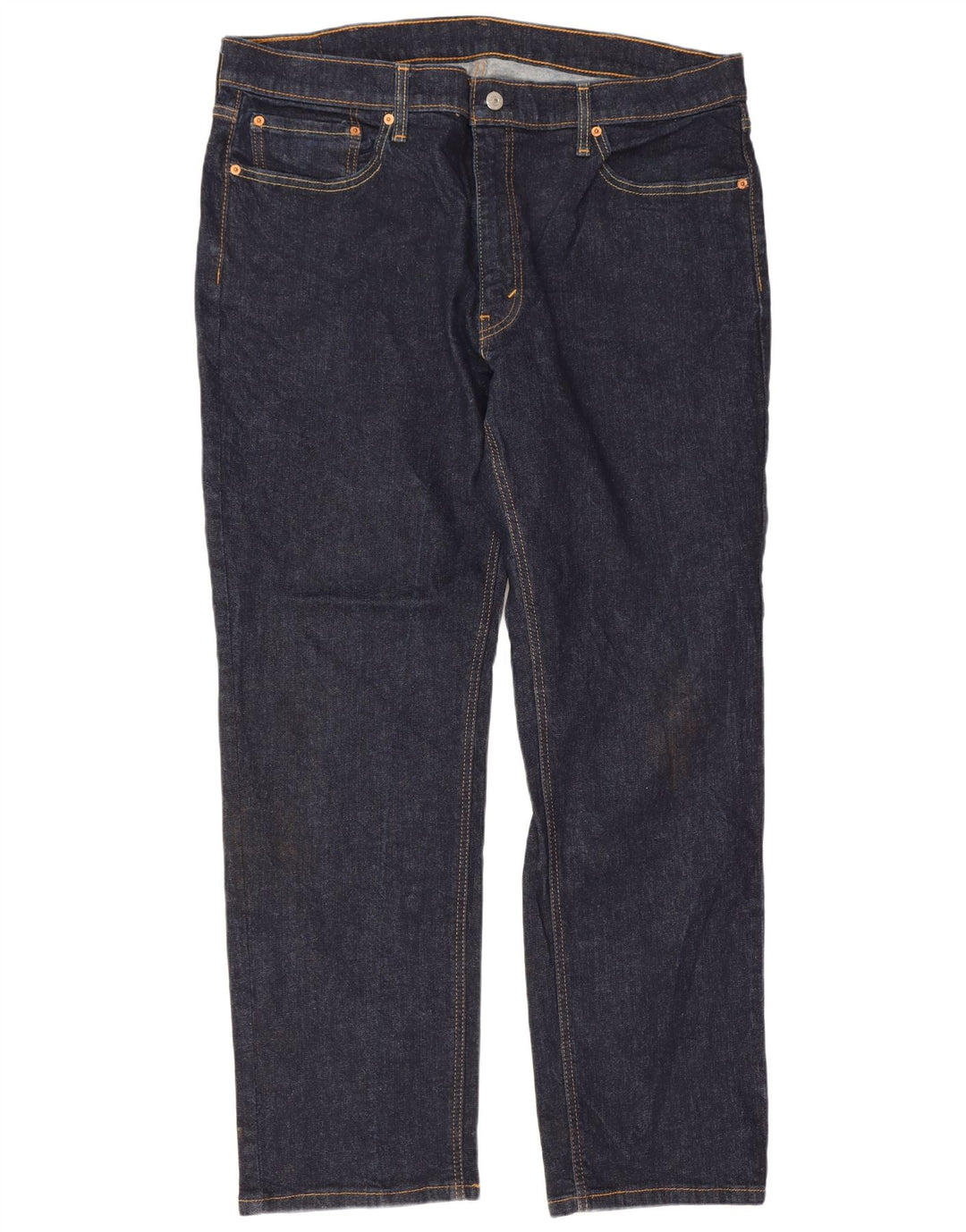 Levi's Herren 541 Straight Jeans W38 L32 Marineblaue Baumwolle