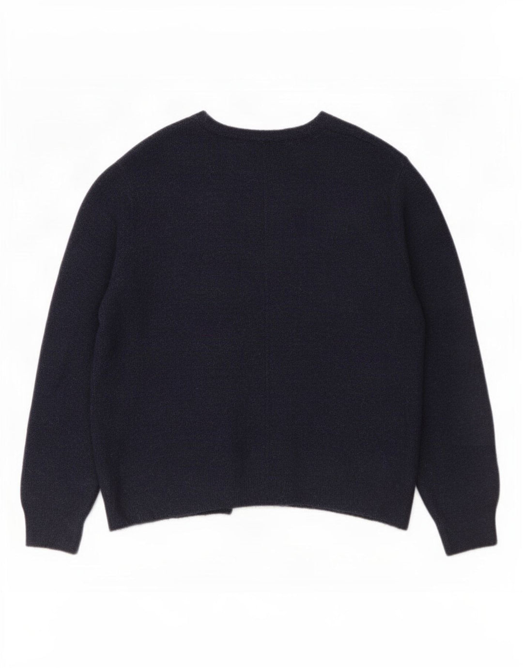 Fat Face Damen-Strickjacke, übergroß, offen, Gr. 12, mittelmarineblau