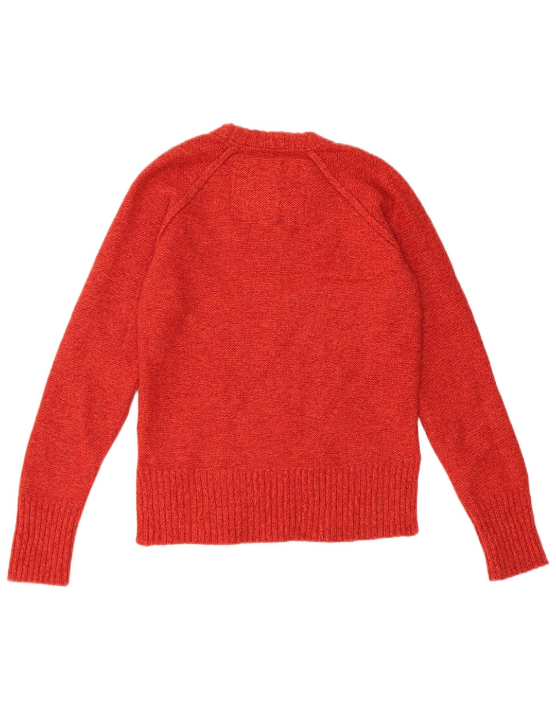 Superdry Damen-Pullover mit Rundhalsausschnitt, UK 10, kleine rote Wolle