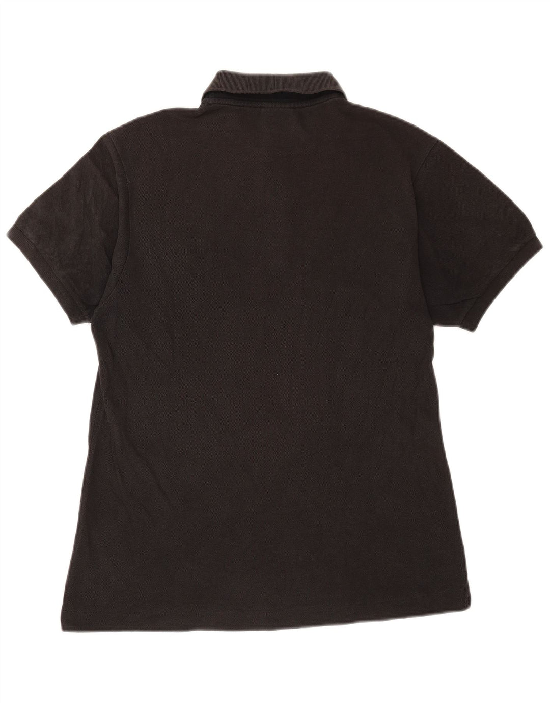 Lacoste Herren-Poloshirt, Größe 4, mittelgroß, schwarze Baumwolle