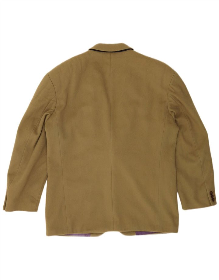 Hugo Boss Herren 2-Knopf-Blazerjacke IT 52 XL Grüne Wolle