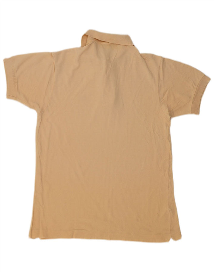 Lacoste Herren-Poloshirt, Größe 4, mittelbeige Baumwolle