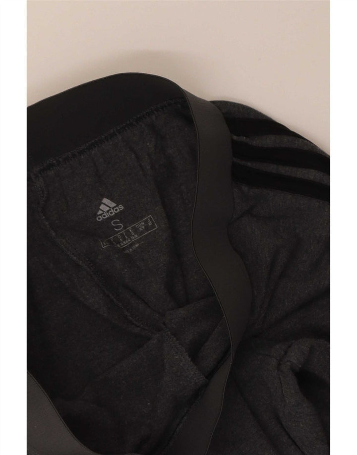 Adidas Damen Leggings UK 8/10 Small Grau