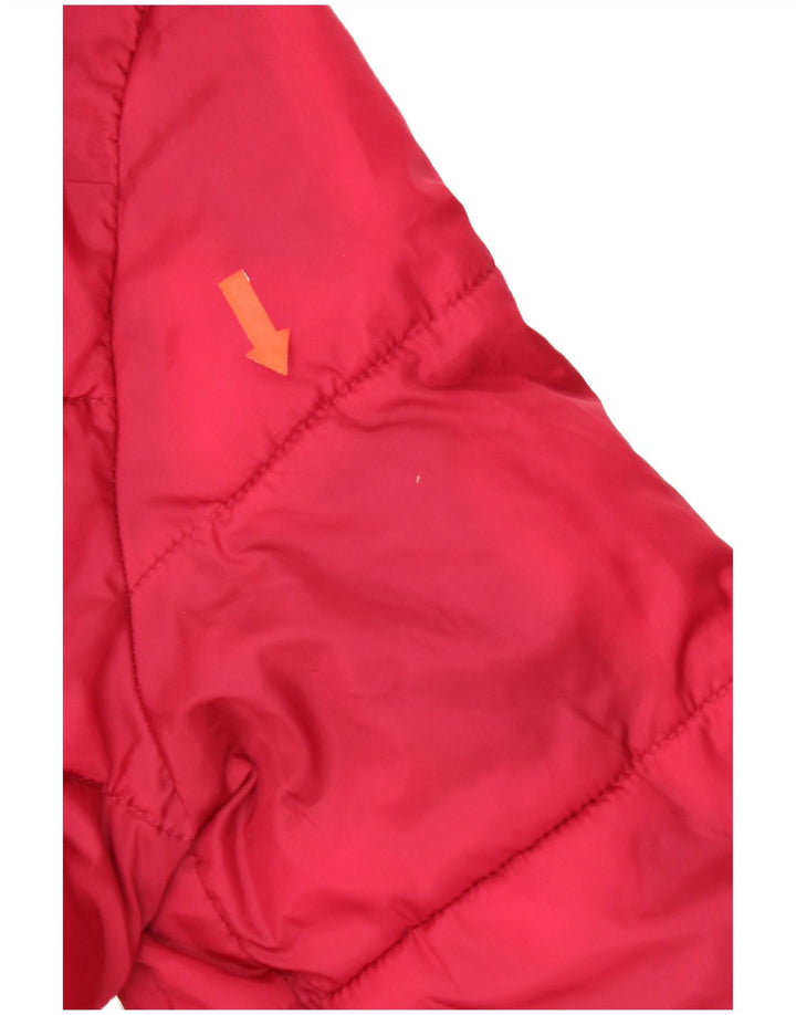 North Sails Damen Übergroße gepolsterte Jacke UK 6 XS Rosa Polyester