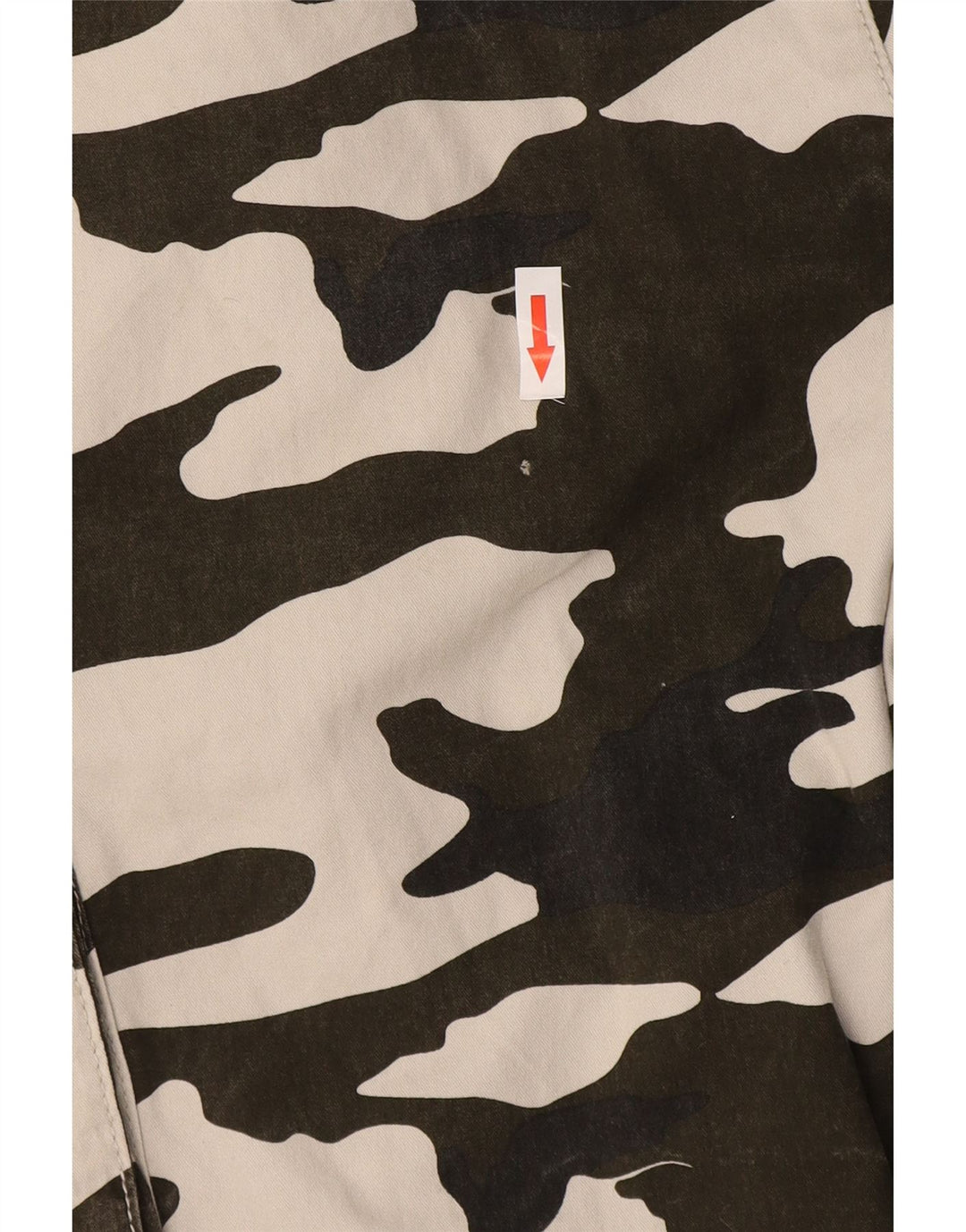 French Connection Herren-Cargoshorts W34, groß, Khaki-Tarnung