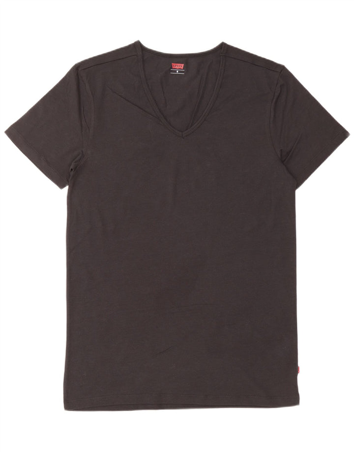 LEVI'S Mens T-Shirt Top Medium Black Cotton