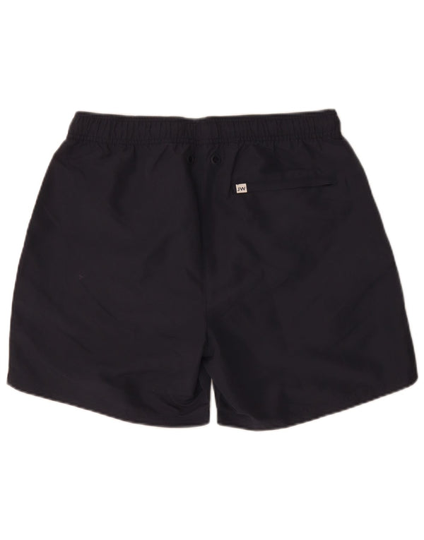 Jack Wills Herren-Badeshorts, mittelgroß, Marineblau, Polyester