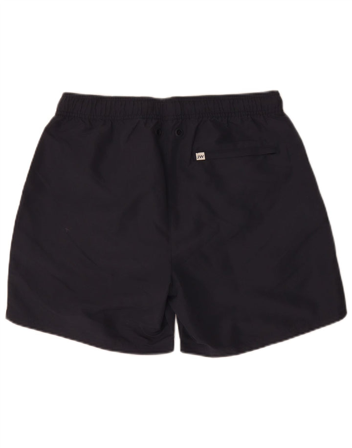 Jack Wills Herren-Badeshorts, mittelgroß, Marineblau, Polyester