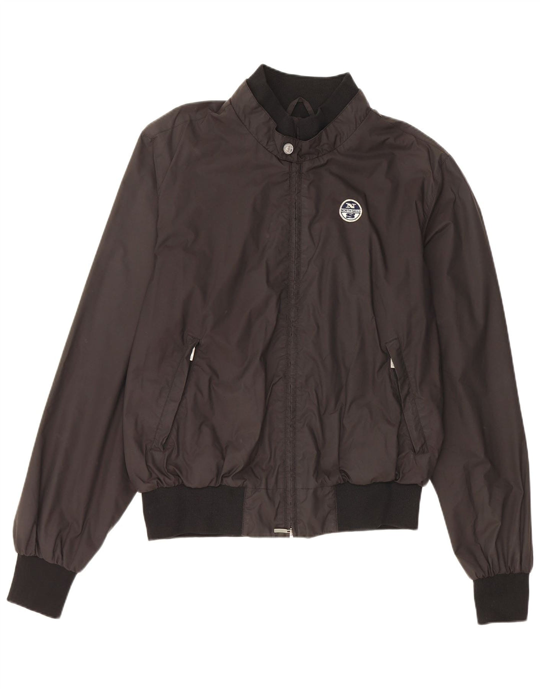 North Sails Herren Bomberjacke UK 44 2XL Schwarz Polyamid
