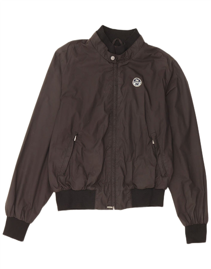 North Sails Herren Bomberjacke UK 44 2XL Schwarz Polyamid