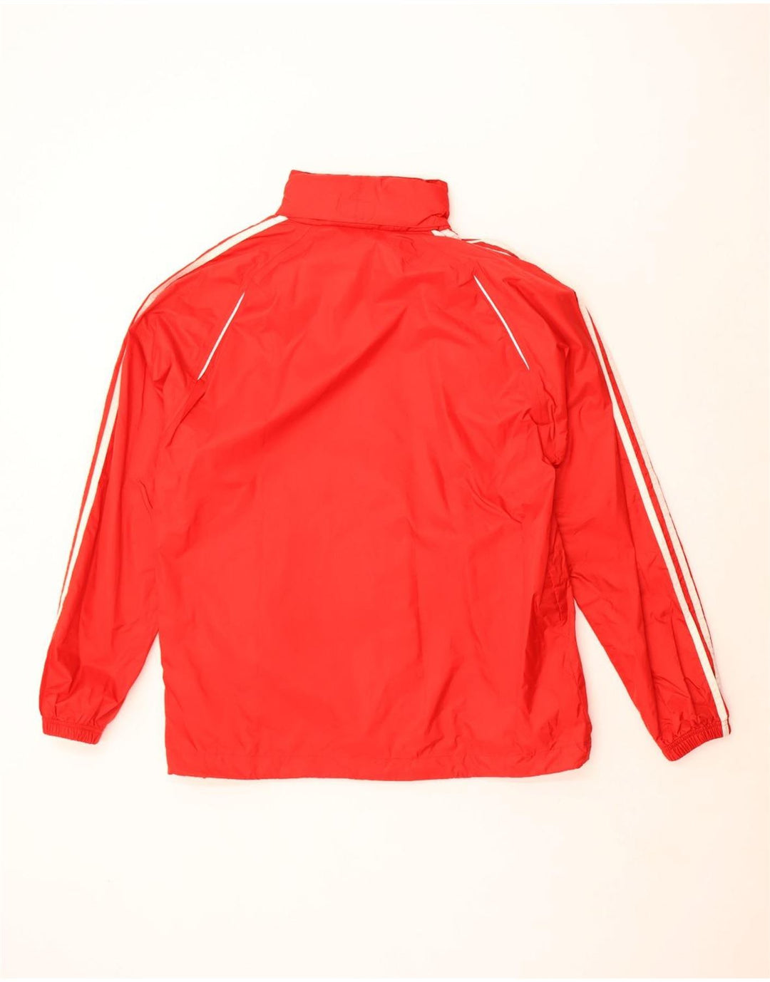 Adidas Herren-Regenjacke mit Kapuze, UK 38, mittelrot, Polyester