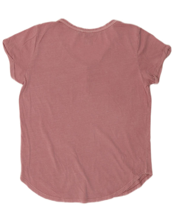G-STAR Damen T-Shirt Top UK 14 Mittelrosa