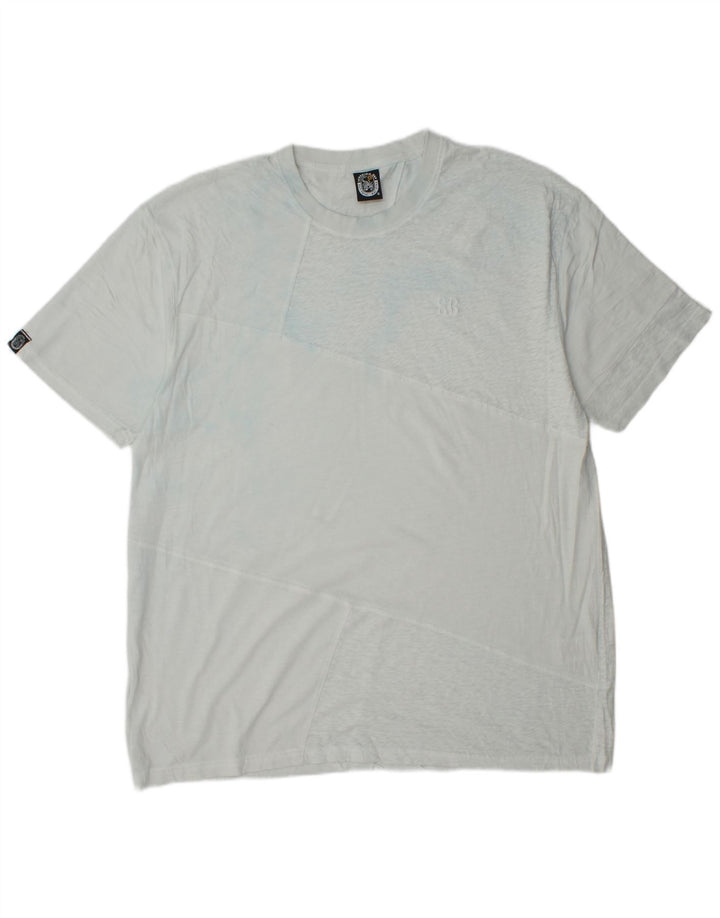 Scorpion Bay Herren T-Shirt Top 2XL Blau Baumwolle