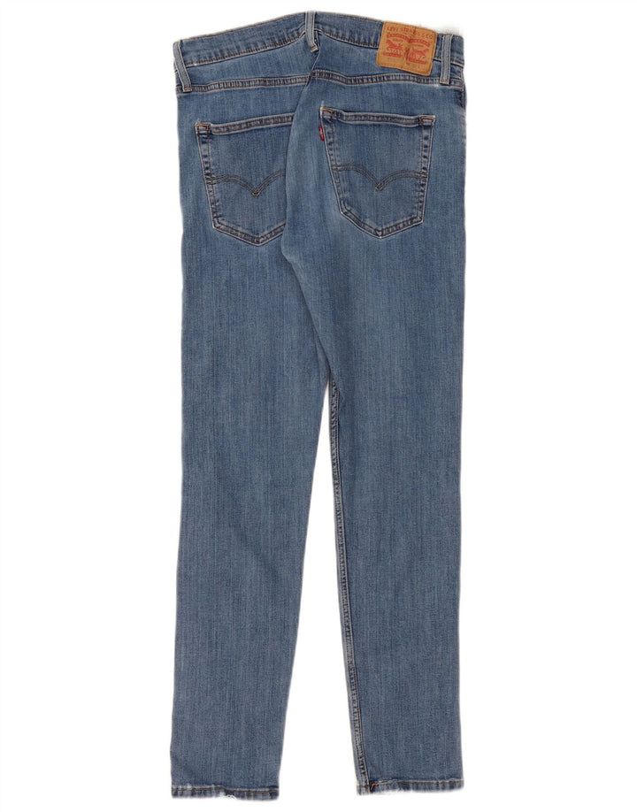 Levi's Herren 512 Slim Tapered Jeans W32 L32 Blaue Baumwolle