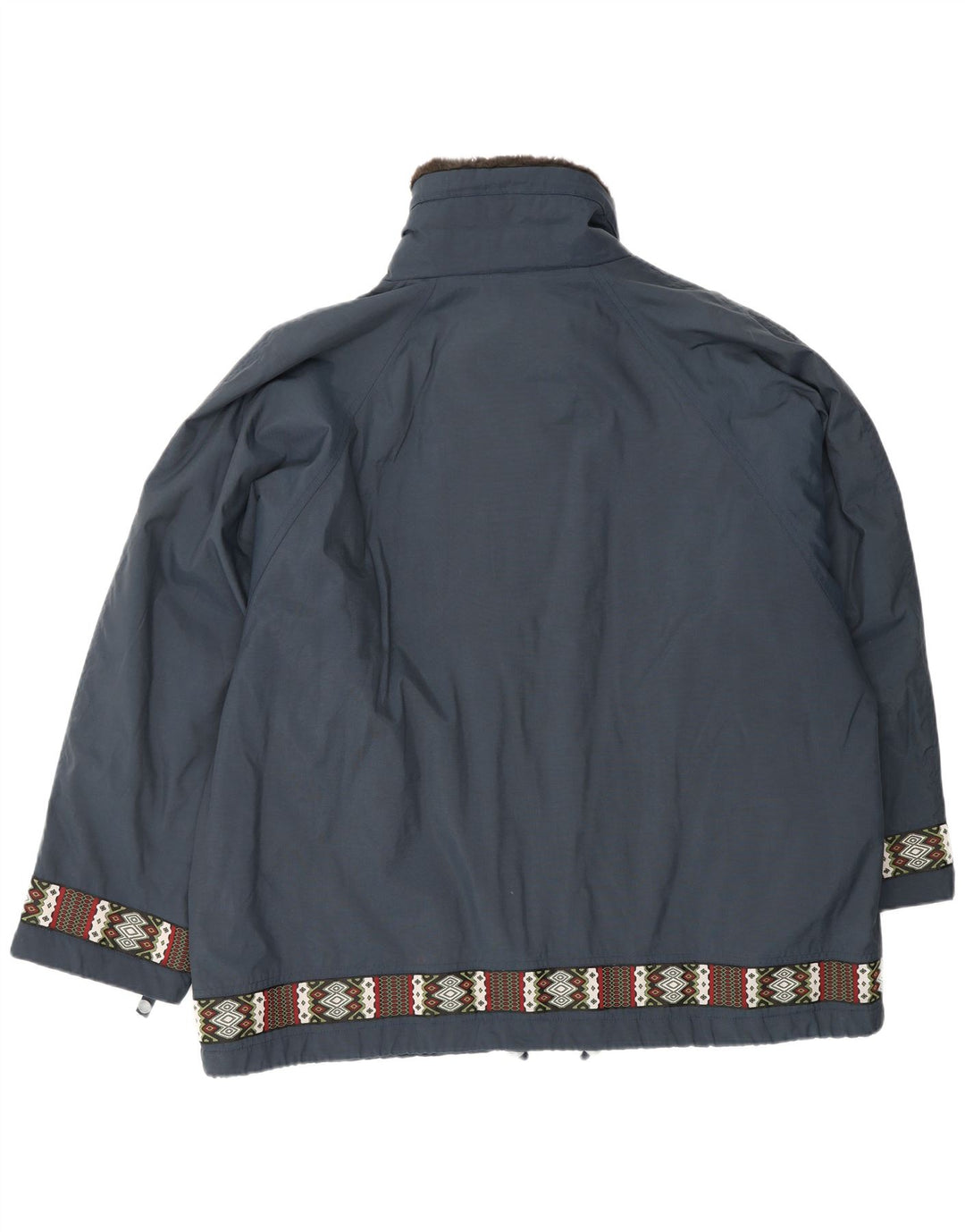 CIESSE PIUMINI Damen Übergroße Windjacke Größe 48 Large Marineblau