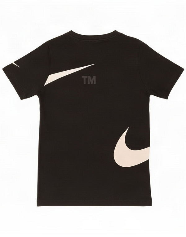 Nike T-Shirt mit Grafik für Jungen, 10–11 Jahre, mittelschwarz, Baumwolle