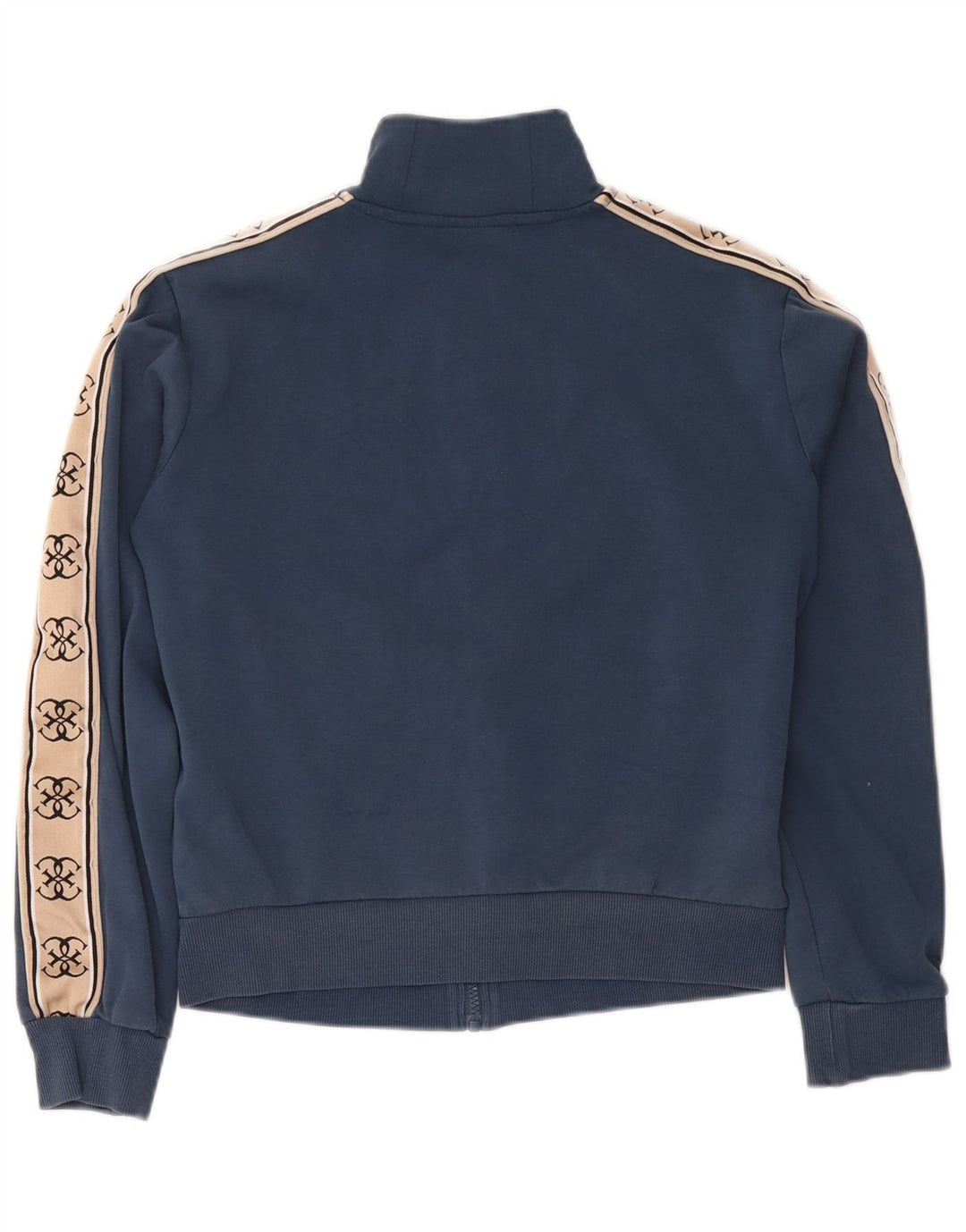 Guess Damen-Trainingsanzug-Top-Jacke, UK 14, mittleres Marineblau, Farbblock