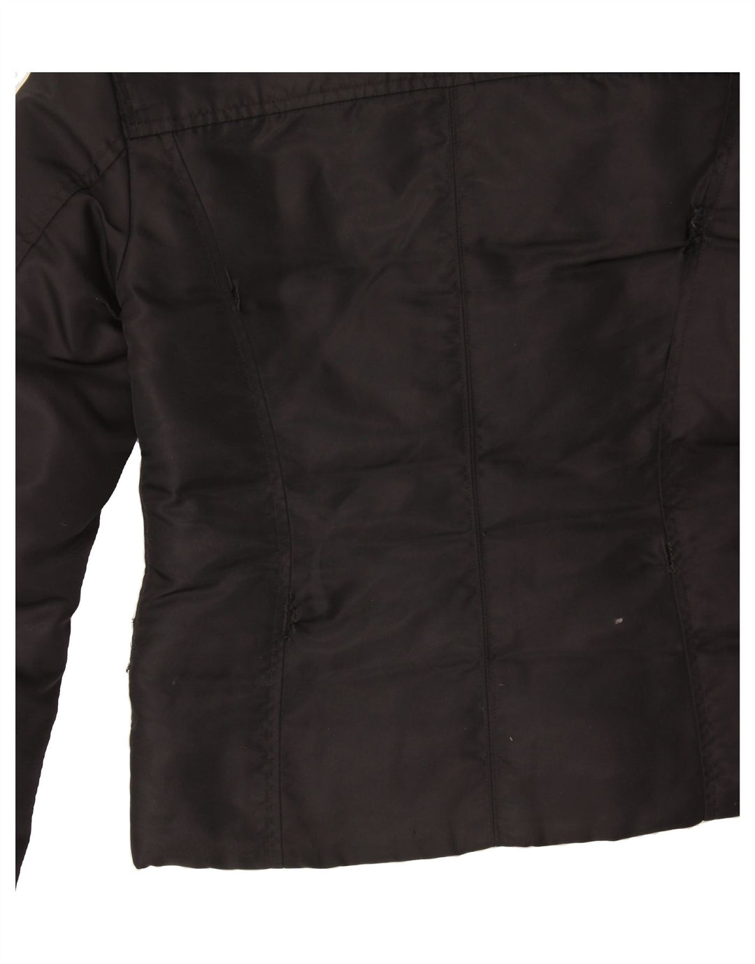 BEST COMPANY Womens Padded Jacket UK 10 Small Black Polyester Vintage Best Company and Second-Hand Best Company from Messina Hembry 