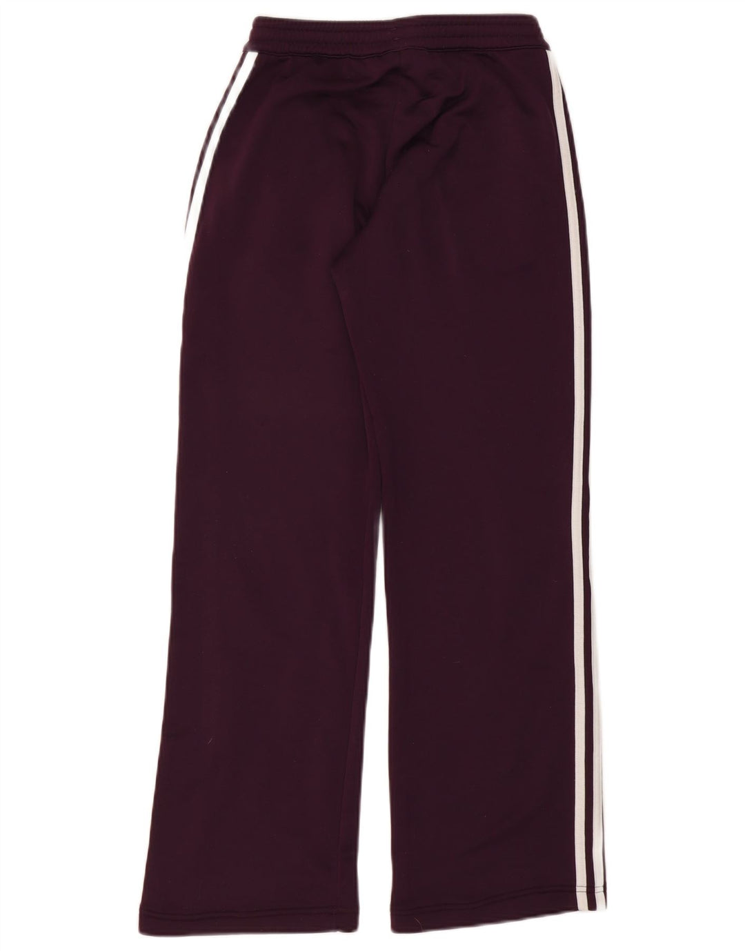 Adidas Damen Trainingshose UK 10 Small Lila Polyester