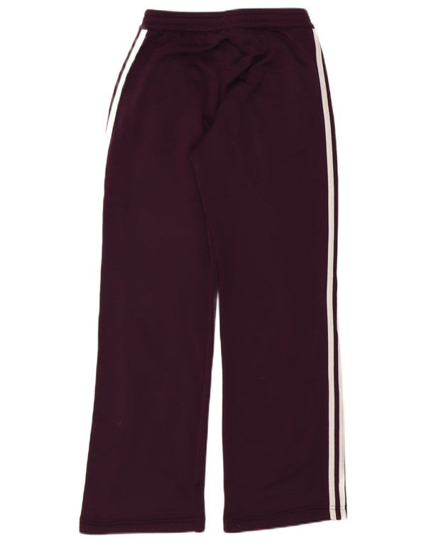 Adidas Damen Trainingshose UK 10 Small Lila Polyester