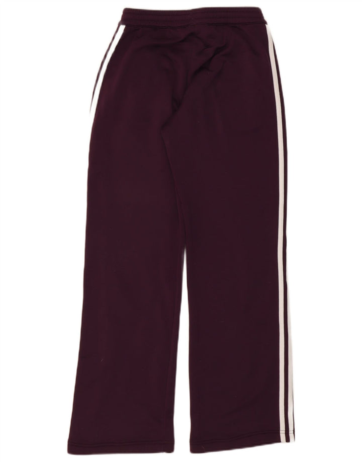 Adidas Damen Trainingshose UK 10 Small Lila Polyester