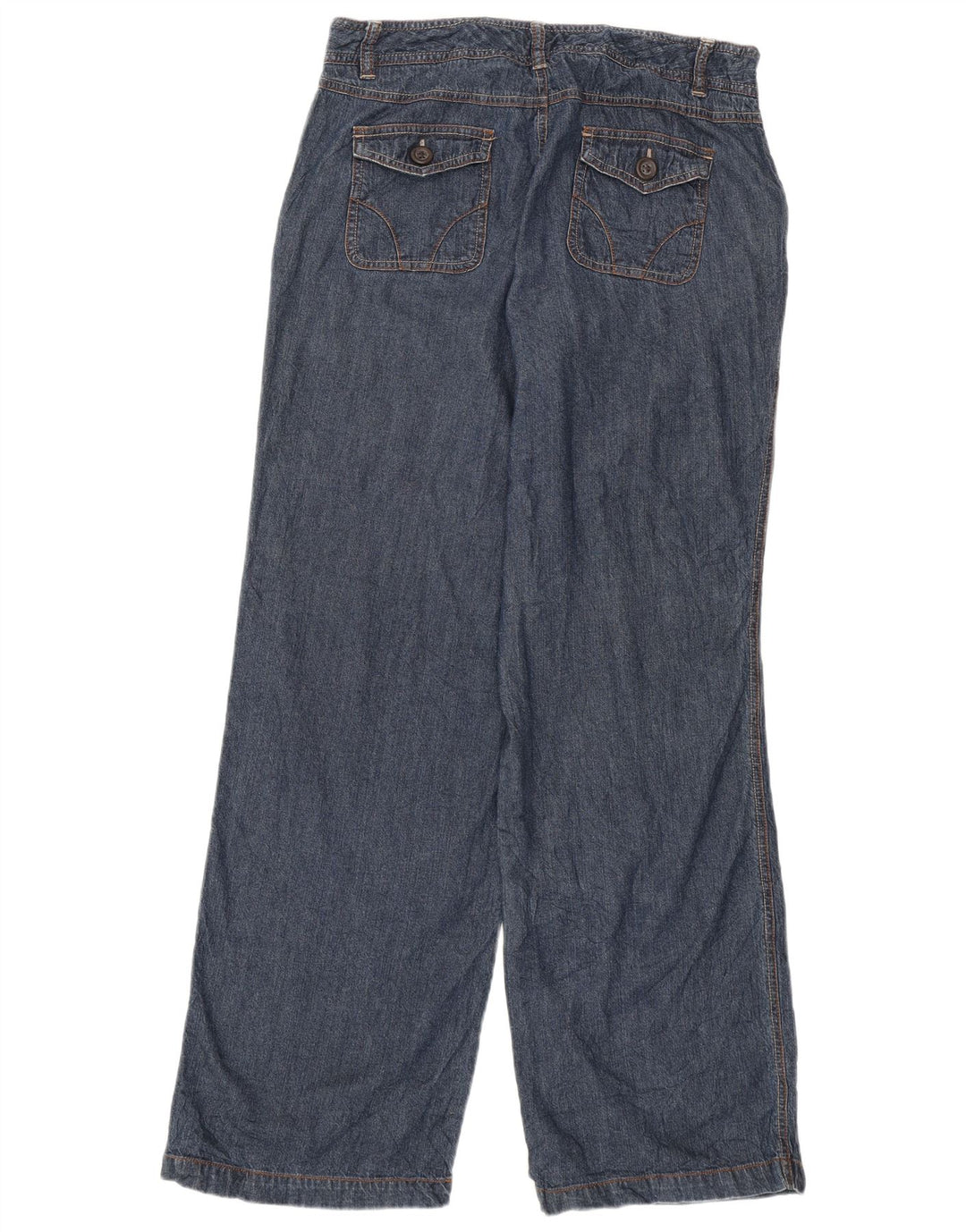 DOCKERS Damen-Jeans „Favorite Fit“ mit weitem Bein US 8 Medium W30 L31 Marineblau