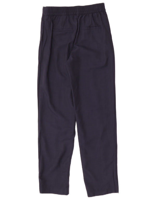 Marks & Spencer Damen Freizeithose UK 8 Small W26 L29 Marineblau