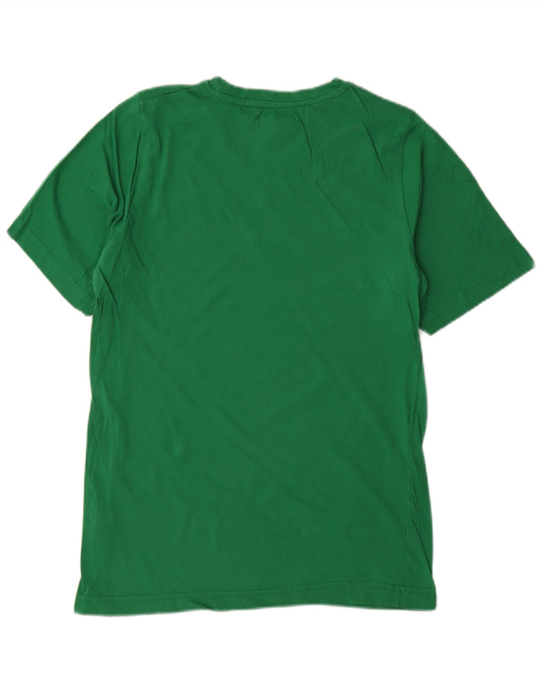 Kappa Herren-T-Shirt mit Grafik, Größe S, grüne Baumwolle