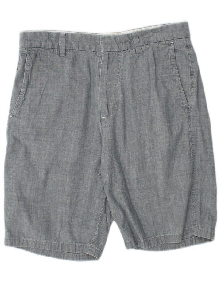 J. CREW Herren Club Chino Shorts W29 mittelgraue Baumwolle